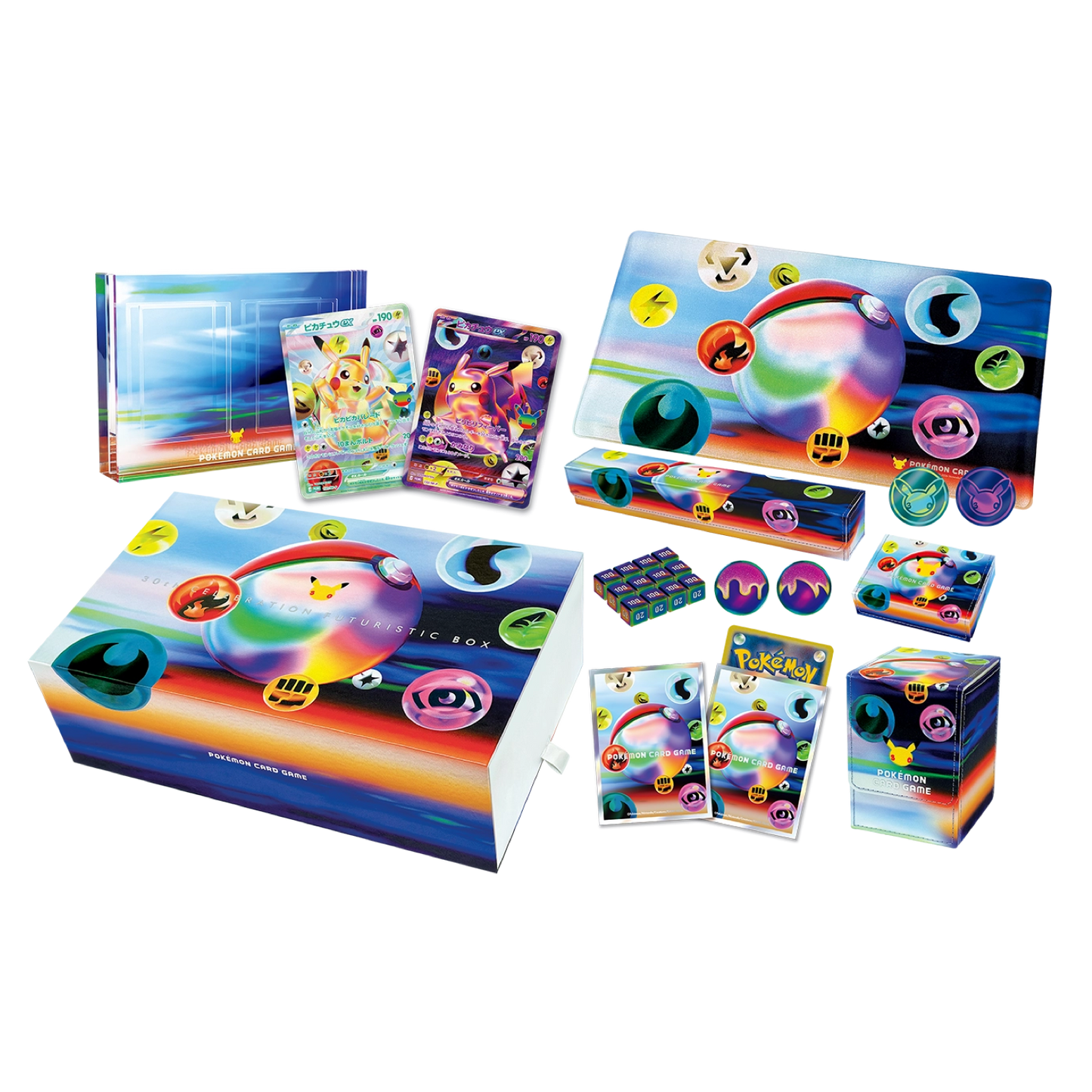 Pokémon 30th Celebration Futuristic Box