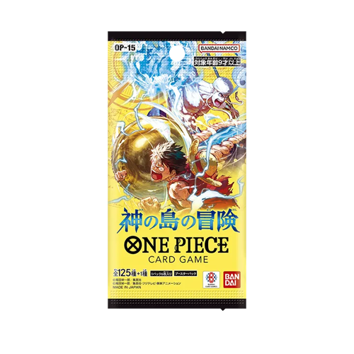 One Piece OP-15 Adventure on the Island of the God Display