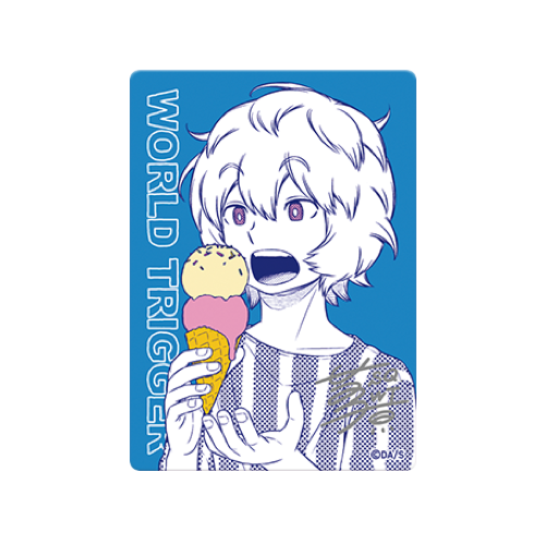 World Trigger Shueisha Natsucomi 2026 Metallic Promo Karte