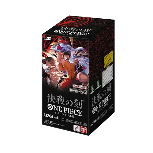 One Piece OP-16 Der moment der entscheidenden Schlacht Display